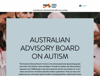 autismadvisoryboard.org.au screenshot