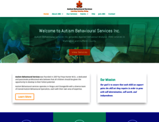 autismbehaviouralservices.com screenshot