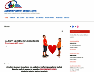 autismconsultants.com screenshot