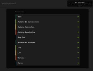 autismetentop.nl screenshot