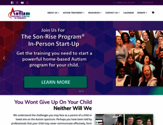 autismtreatmentcenter.org screenshot