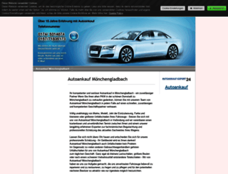 auto-ankauf-moenchengladbach.jimdo.com screenshot