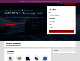 auto-bazar.ro screenshot
