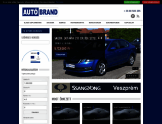 auto-brand.hu screenshot