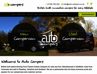 auto-campers.co.uk screenshot