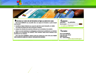 auto-ecole-baumler-belfort.packweb2.com screenshot