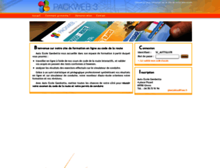 auto-ecole-gambetta-givors.packweb2.com screenshot