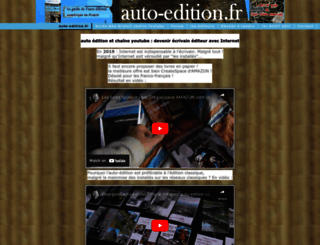 auto-edition.fr screenshot