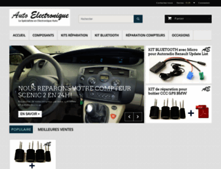 auto-electronique.com screenshot