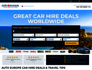 auto-europe.co.uk screenshot