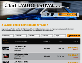 auto-festival.lu screenshot