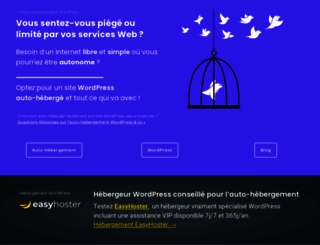 auto-hebergement.fr screenshot