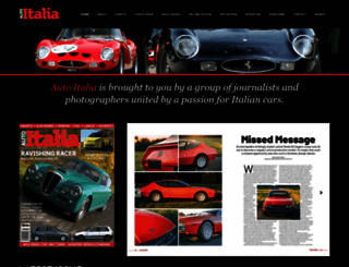 auto-italia.co.uk screenshot