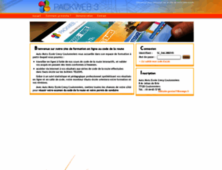 auto-moto-ecole-crecy-coulommiers-coulommiers.packweb2.com screenshot