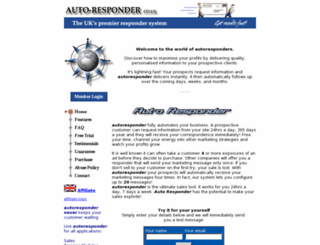 auto-responder.co.uk screenshot