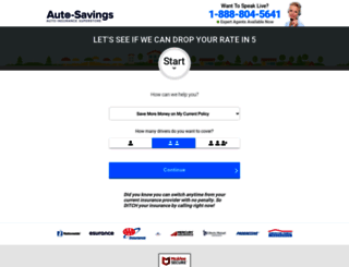 auto-savings.com screenshot