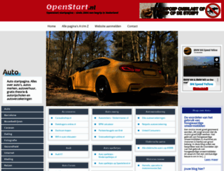 auto.openstart.nl screenshot