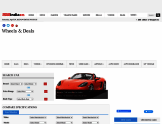 auto.webindia123.com screenshot