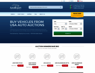 auto4export.com screenshot