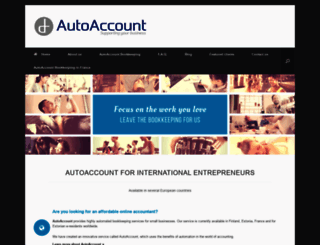 autoaccount.info screenshot