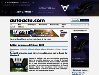 autoactu.com screenshot