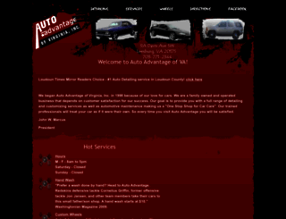 autoadvantageofva.com screenshot