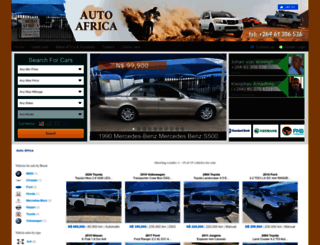 autoafrica.com.na screenshot