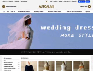 autoalivedress.com screenshot