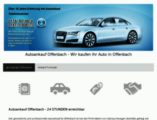 autoankauf-offenbach-am-main.jimdo.com screenshot