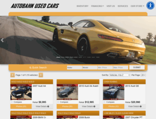 autobahnctusedcars.com screenshot