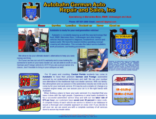 autobahngermanforeign.com screenshot