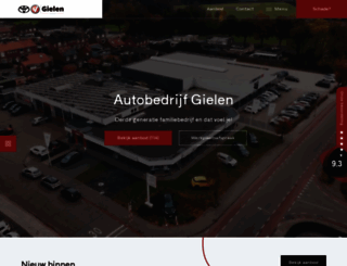 autobedrijfgielen.nl screenshot