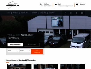 autobedrijfgrimmius.nl screenshot