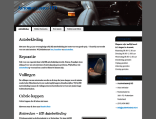 autobeklederij-hd.nl screenshot