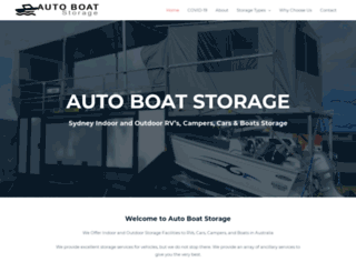 autoboatstorage.com screenshot