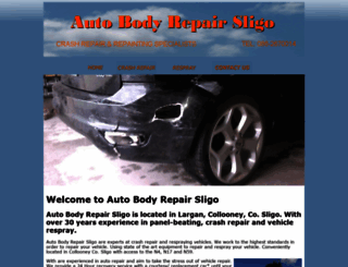 autobodyrepairsligo.com screenshot