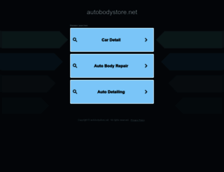 autobodystore.net screenshot