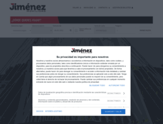 autobusesjimenez.com screenshot