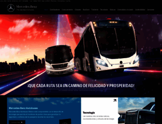 autobusesmercedesbenz.com.mx screenshot