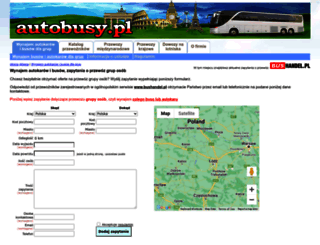 autobusy.pl screenshot