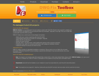 autocad.fixtoolboxx.com screenshot