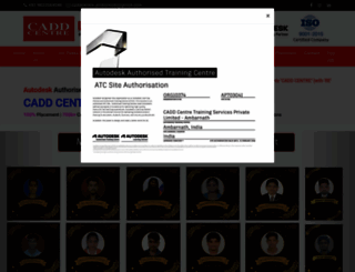 autocadinstitutes.com screenshot