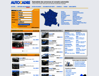 autocadre.com screenshot