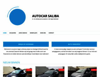 autocarsaliba.nl screenshot