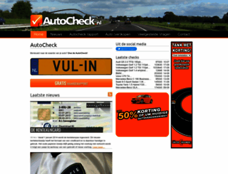 autocheck.nl screenshot