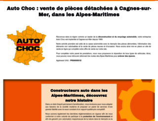 autochoc.fr screenshot