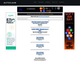 autoclaim.site screenshot