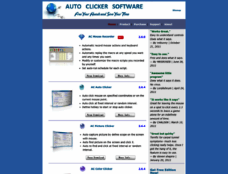 autoclickersoft.com screenshot