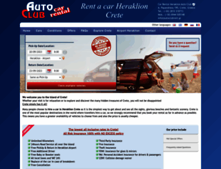 autoclubrent.com screenshot