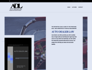 autodealerlaw.com screenshot
